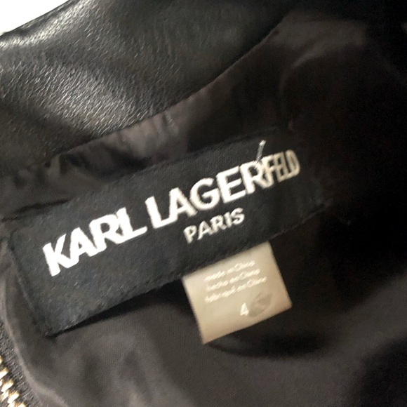 Karl Lagerfield Paris White Casual A-Line Dress - Picture 6 of 6